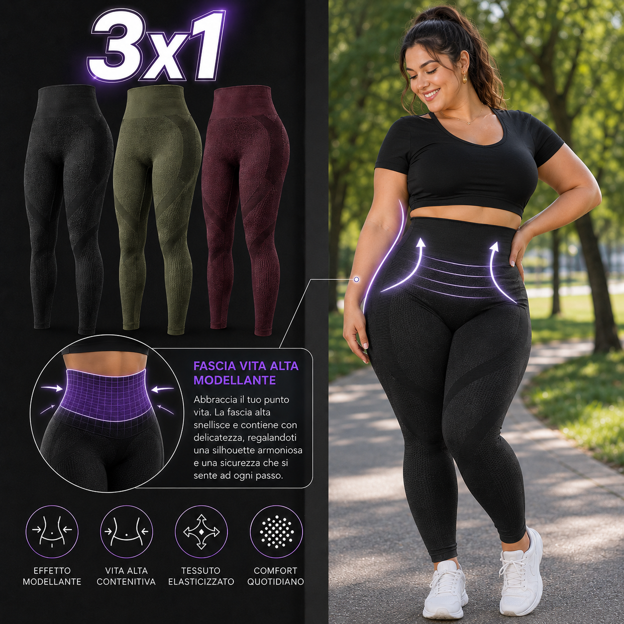 Fascia vita alta CurveUp