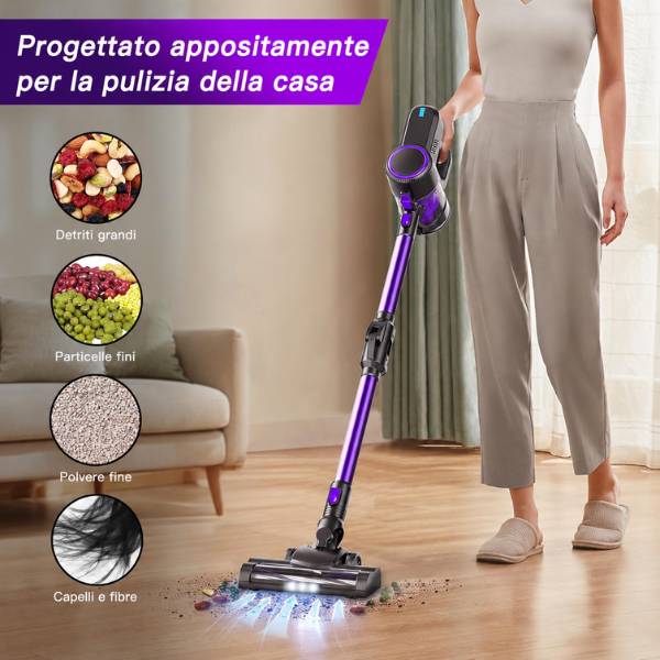Aspirapolvere senza fili 4 in 1